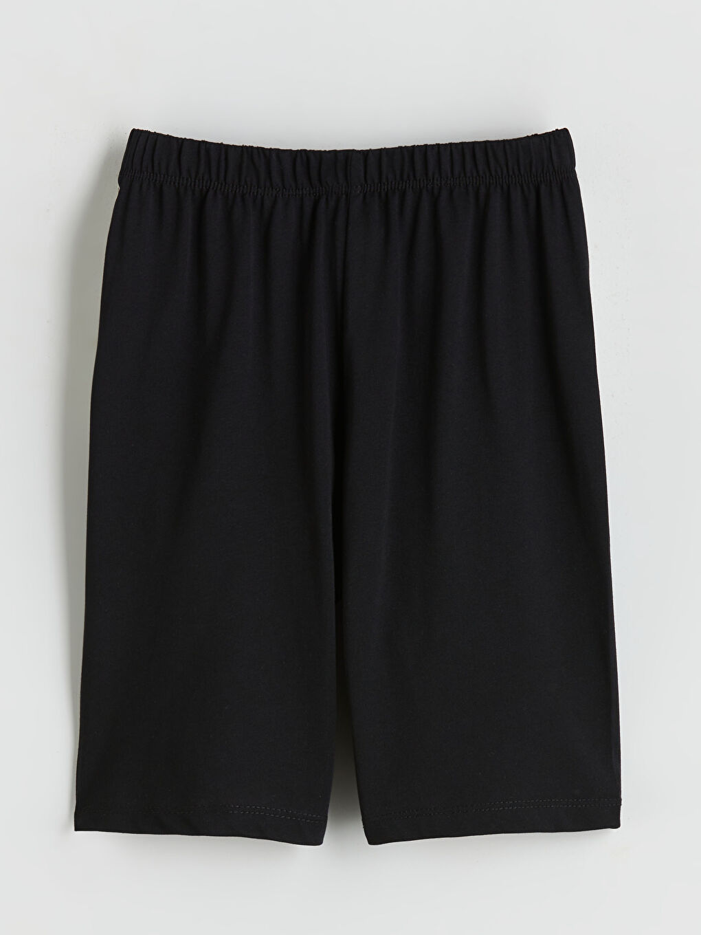 Beyaz Baskılı Erkek Çocuk Şortlu Pijama Takımı-2