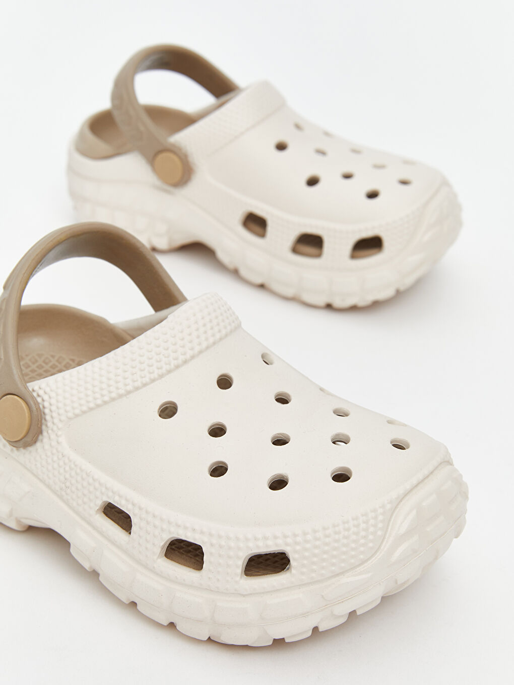 Bej Erkek Çocuk Plaj Sandaleti-2