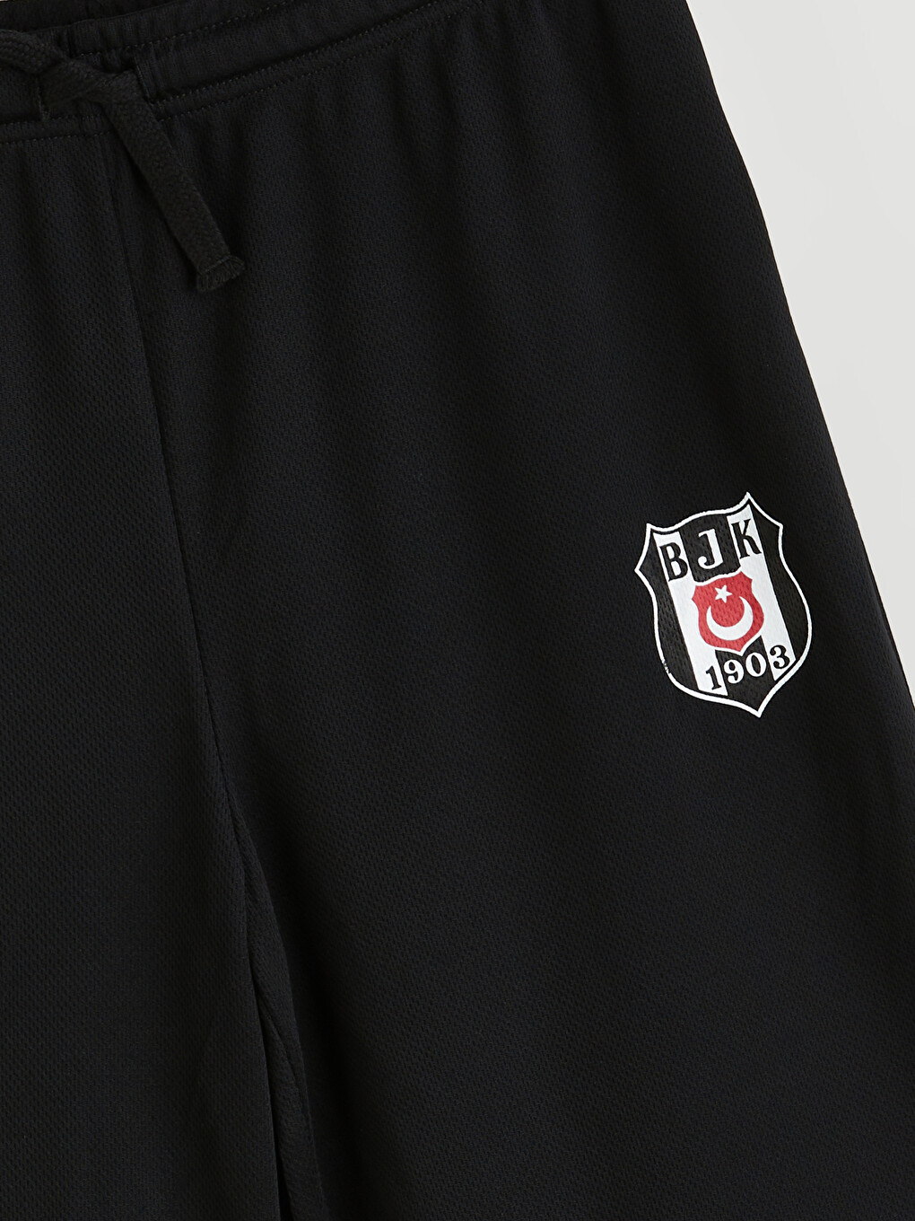 Siyah Erkek Çocuk Beşiktaş Baskılı Şort-2