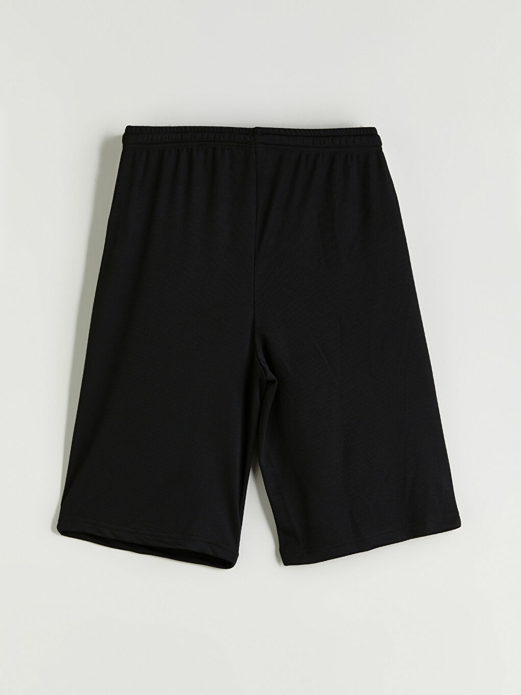 Siyah Bisiklet Yaka Beşiktaş Baskılı Erkek Çocuk Atlet ve Şort-6