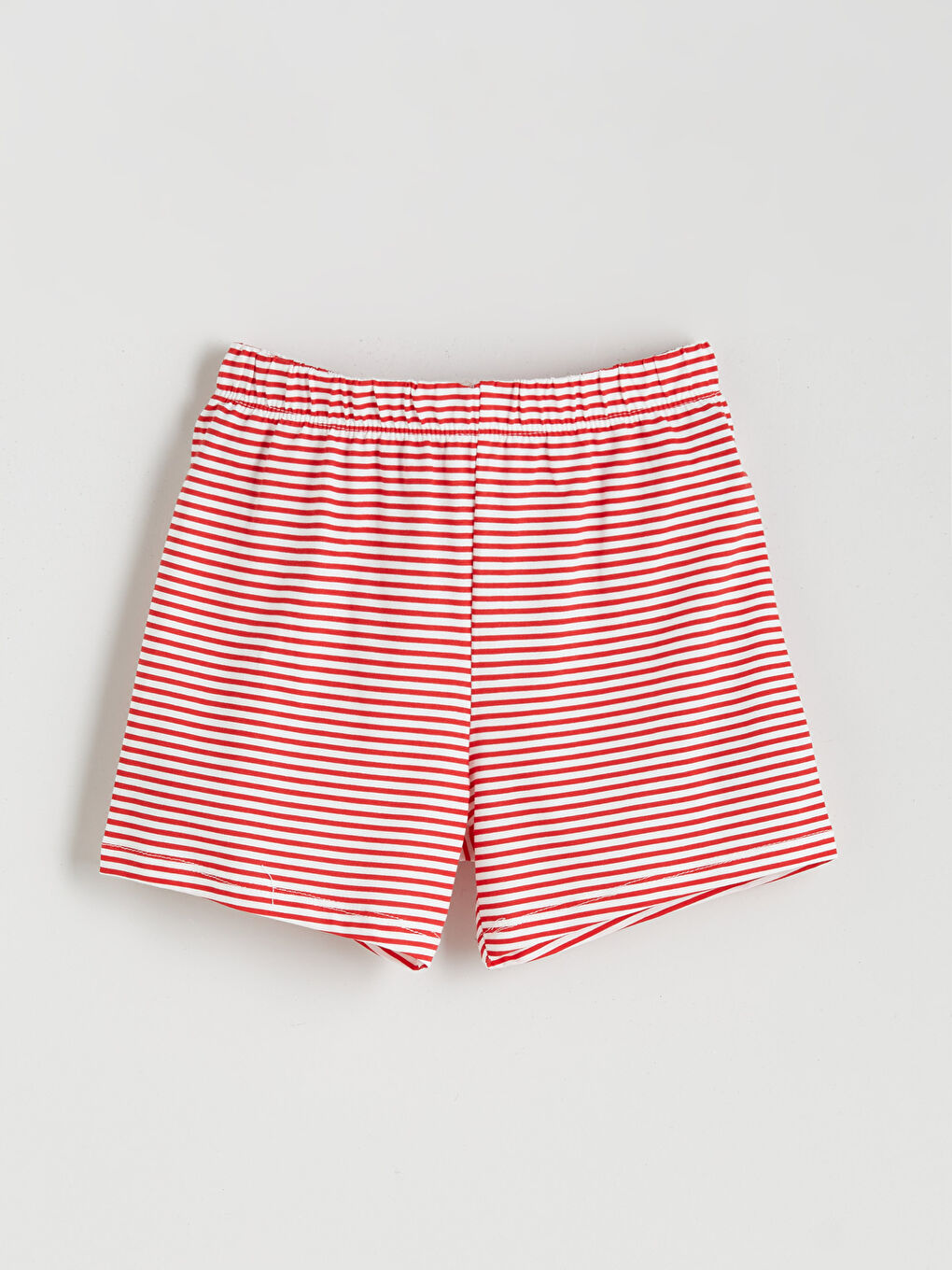 LCW Kids Crew Neck Girls' Shortie Pyjama Set -S5S493Z4-FFB