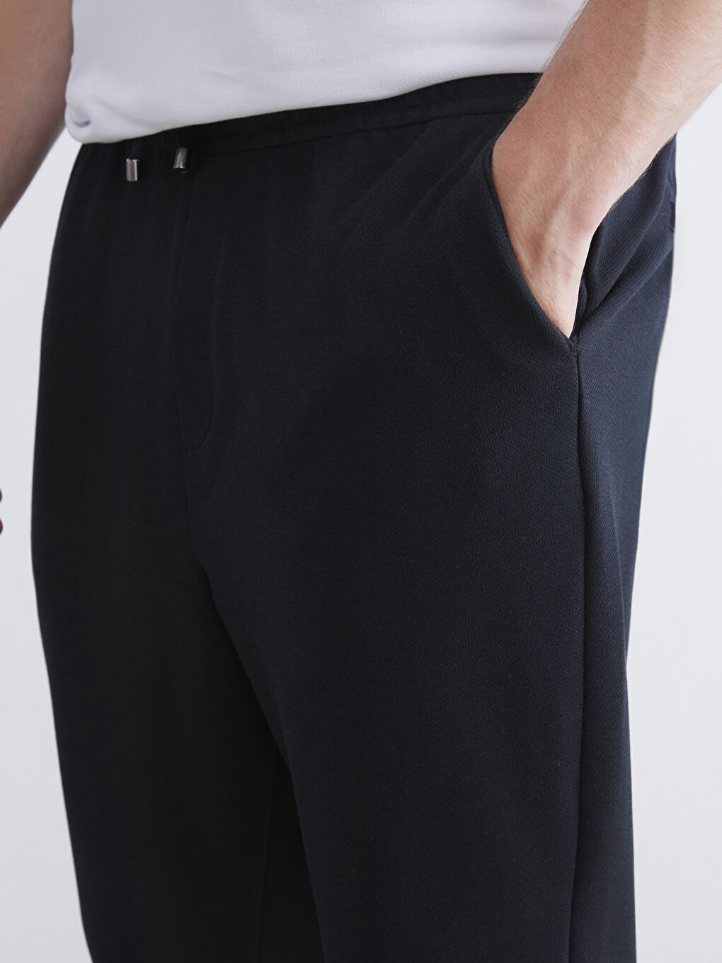 Lacivert Standart Kalıp Erkek Pantolon-2