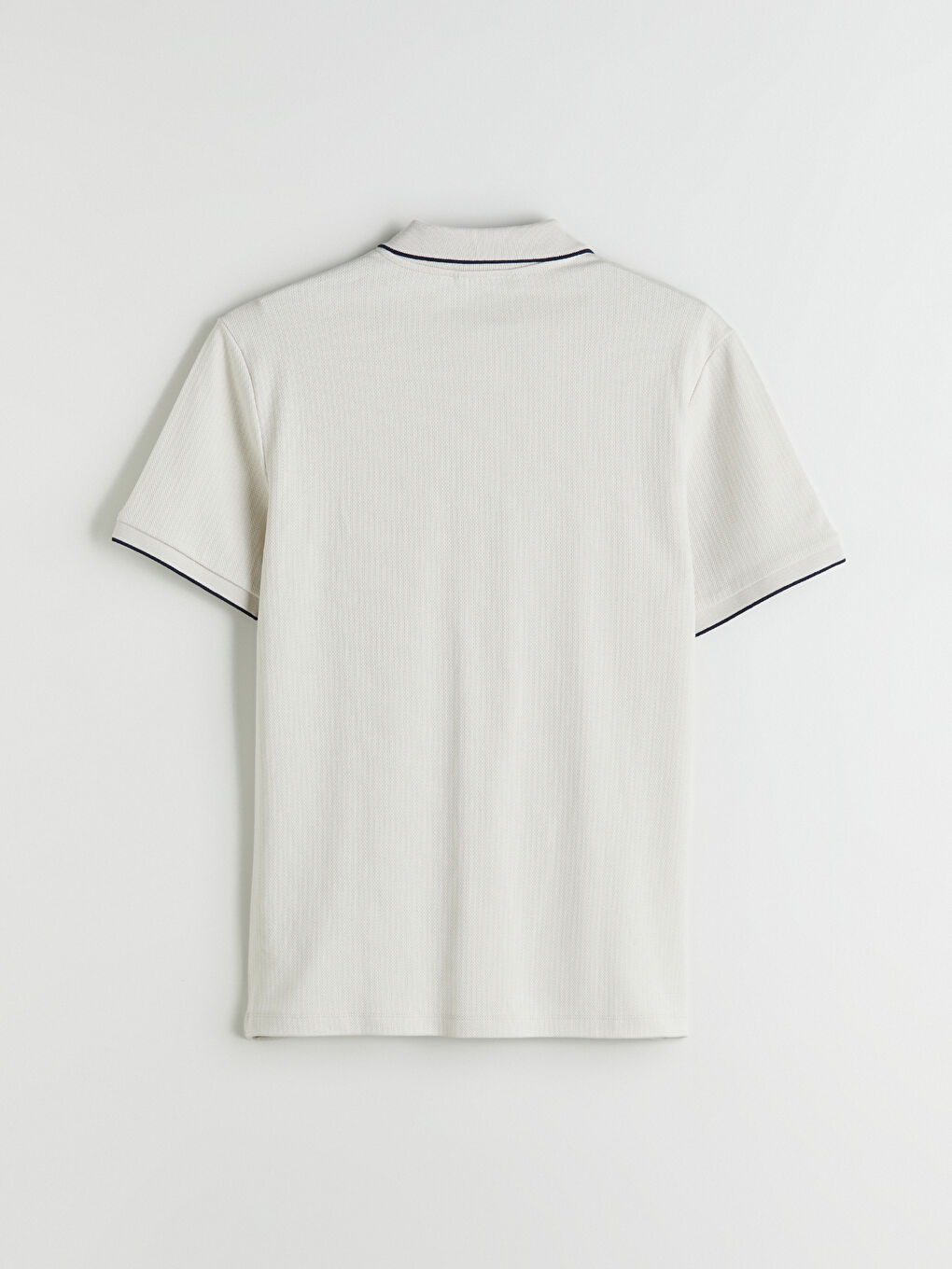 Bej Polo Yaka Erkek Tişört-5