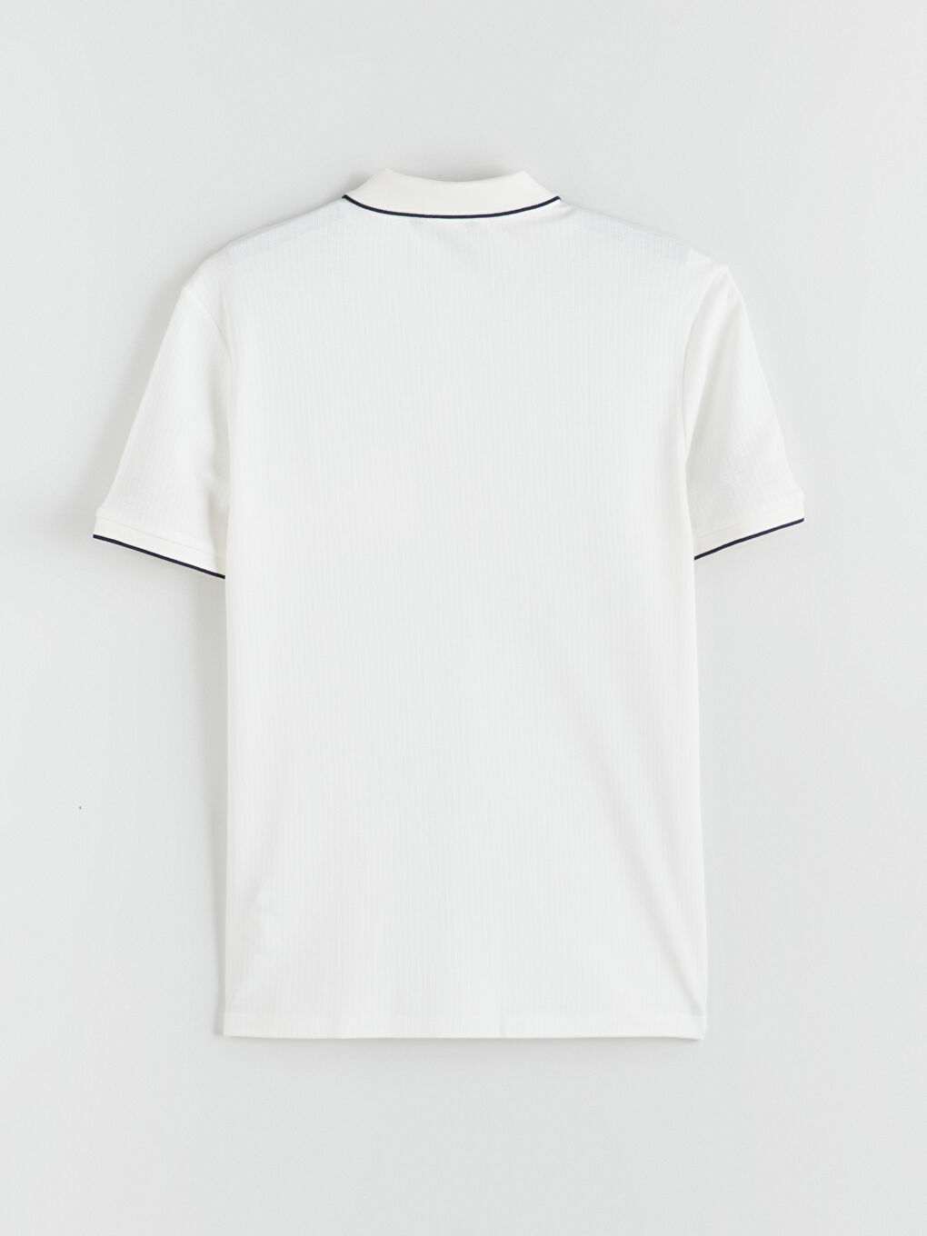 Ekru Polo Yaka Erkek Tişört-5