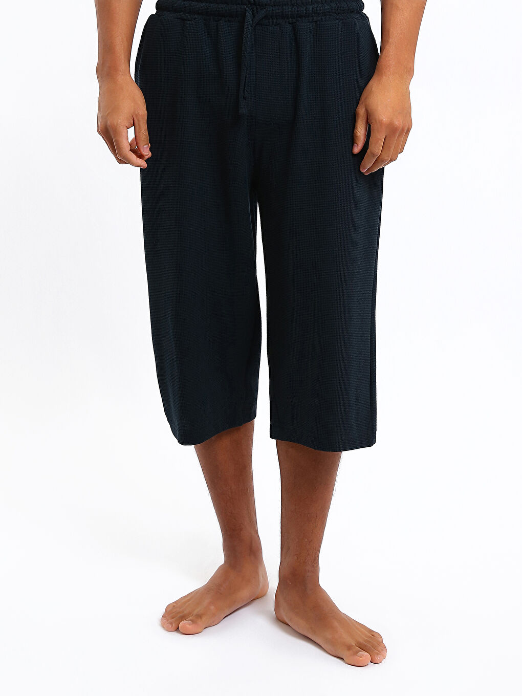 شورت بيجامة رجالي بقصة عادية-1