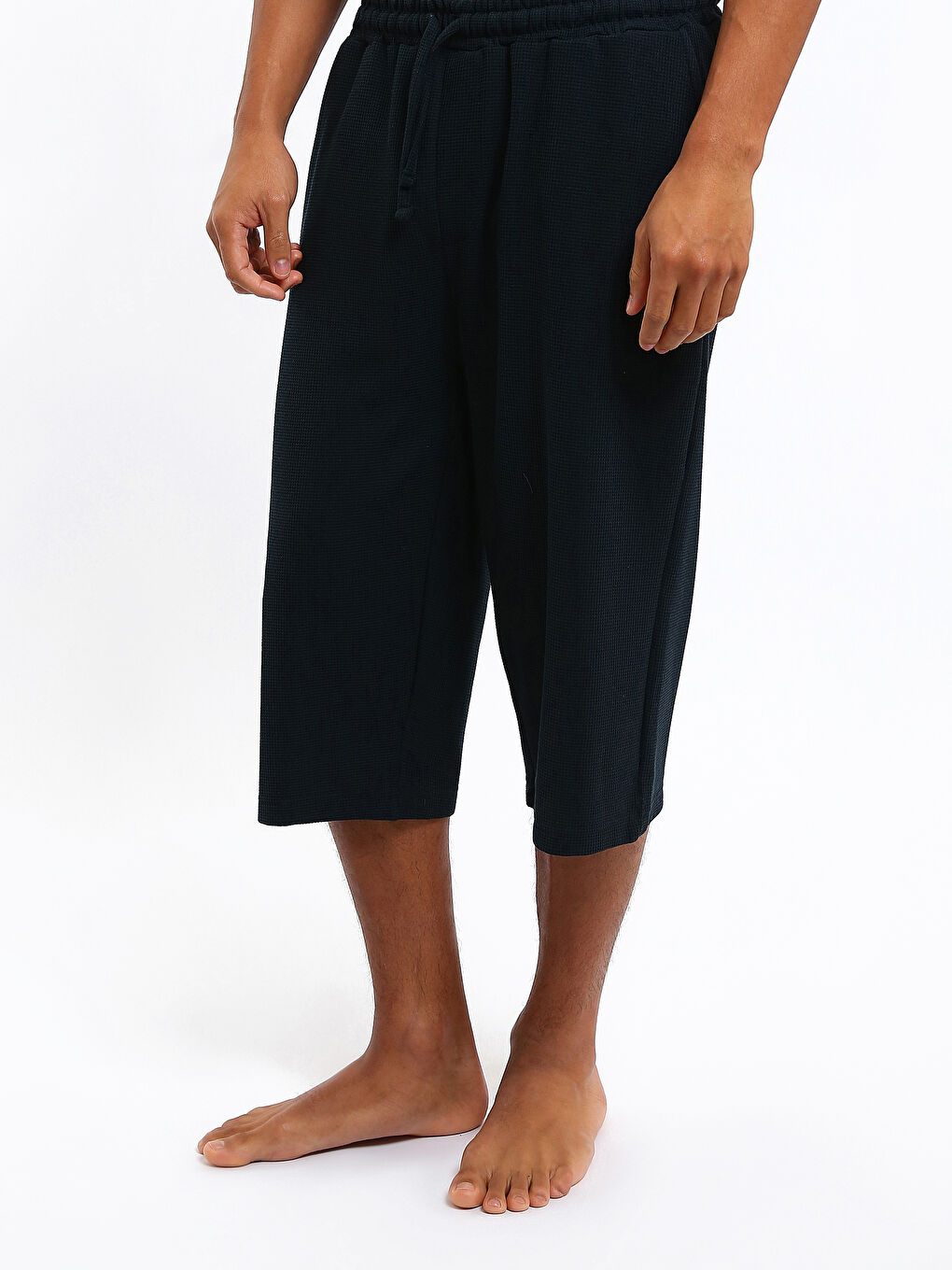 شورت بيجامة رجالي بقصة عادية-3