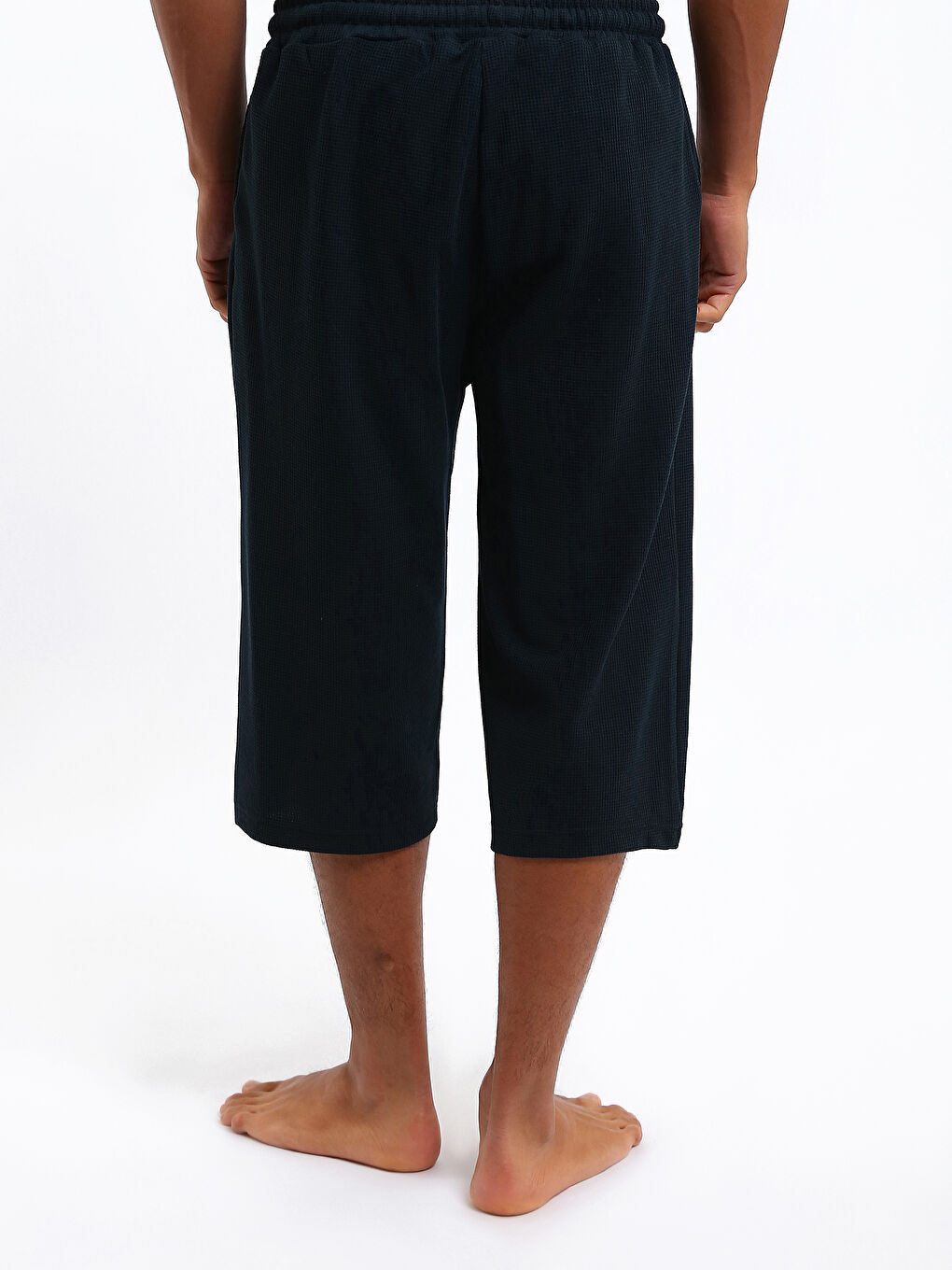 شورت بيجامة رجالي بقصة عادية-4