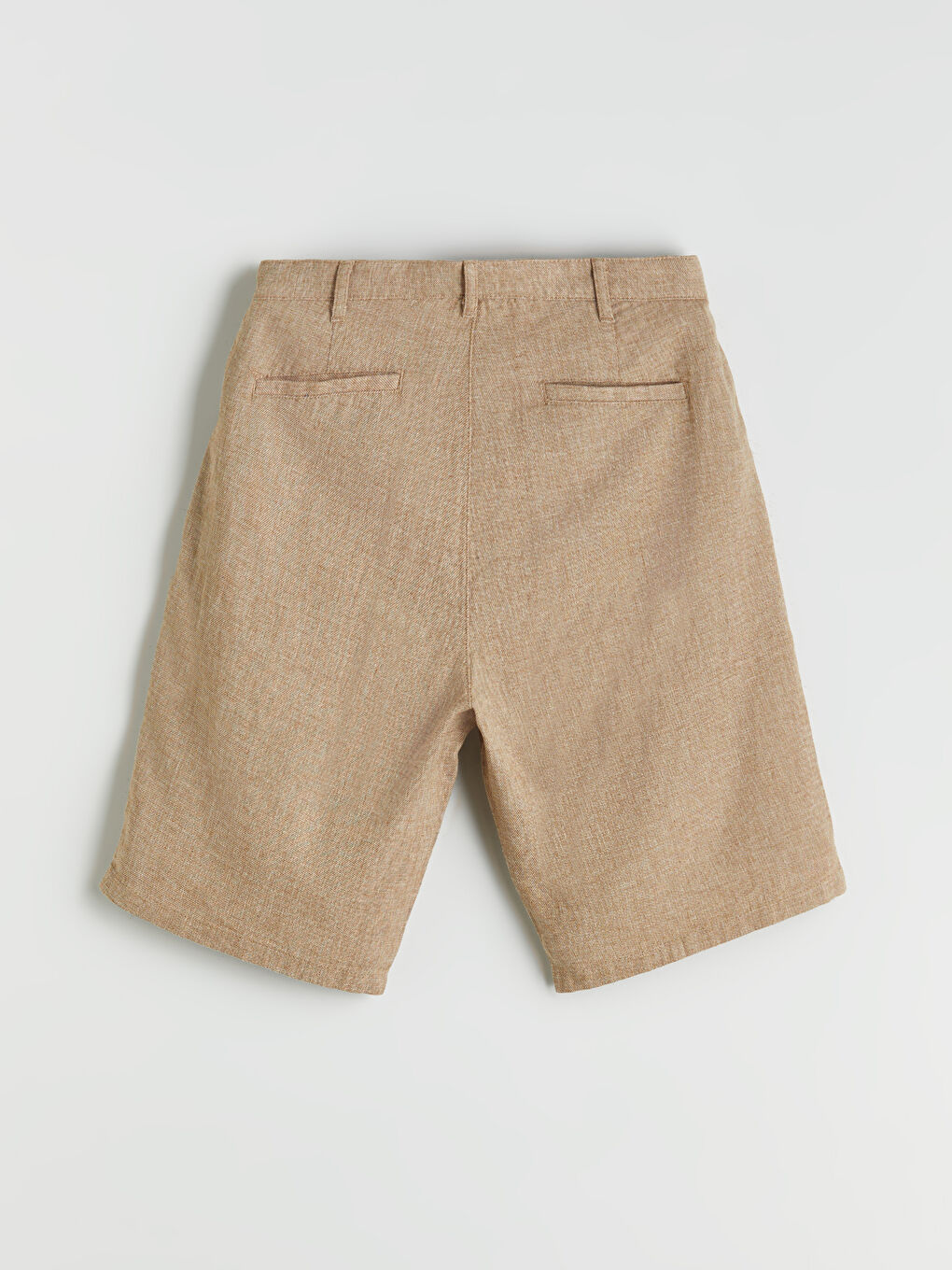 LCW Vision Standard Fit Linen Blend Men's Shorts -S5S534Z8-DU7