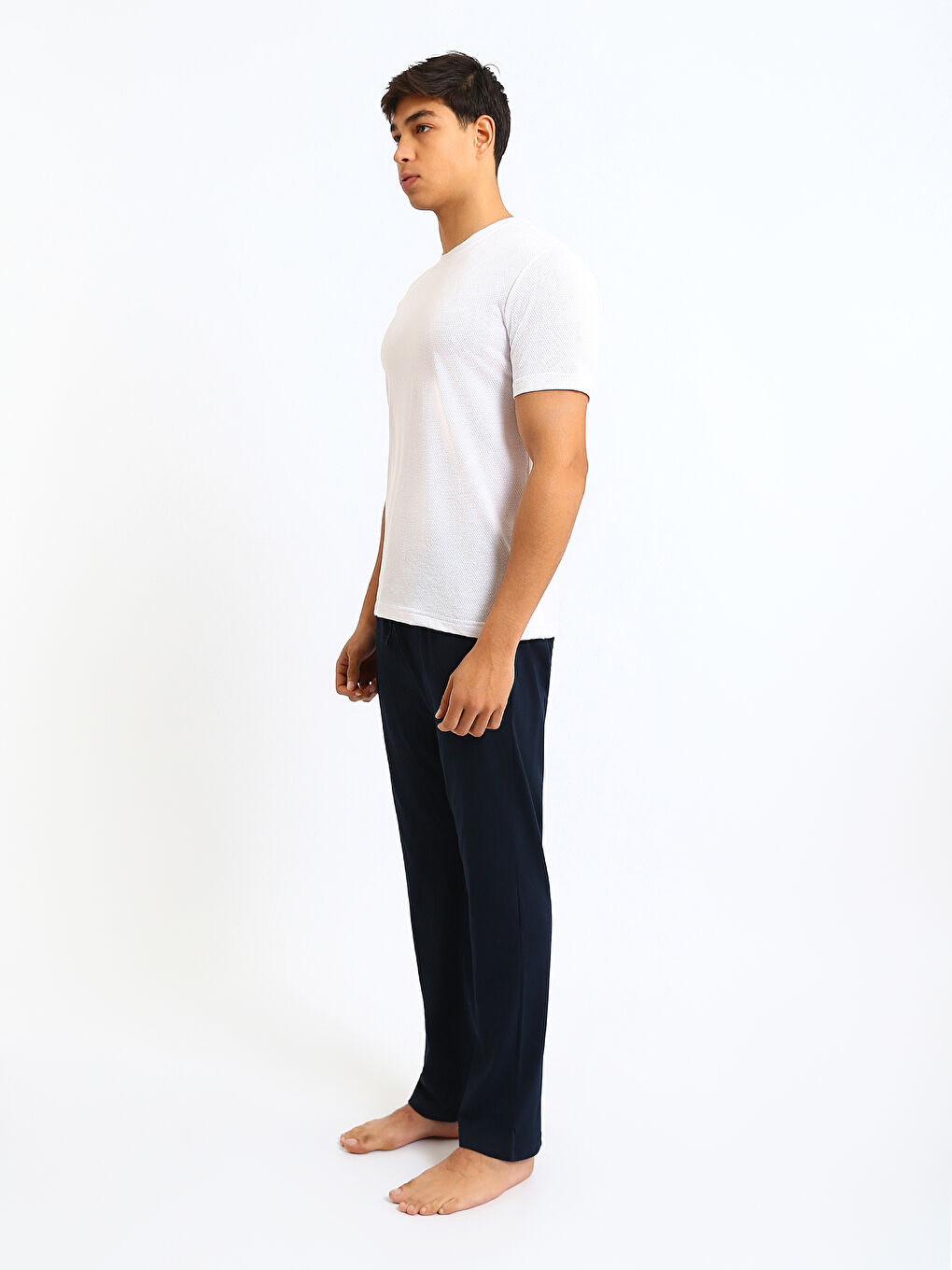 Man WHITE Pyjama Set-3