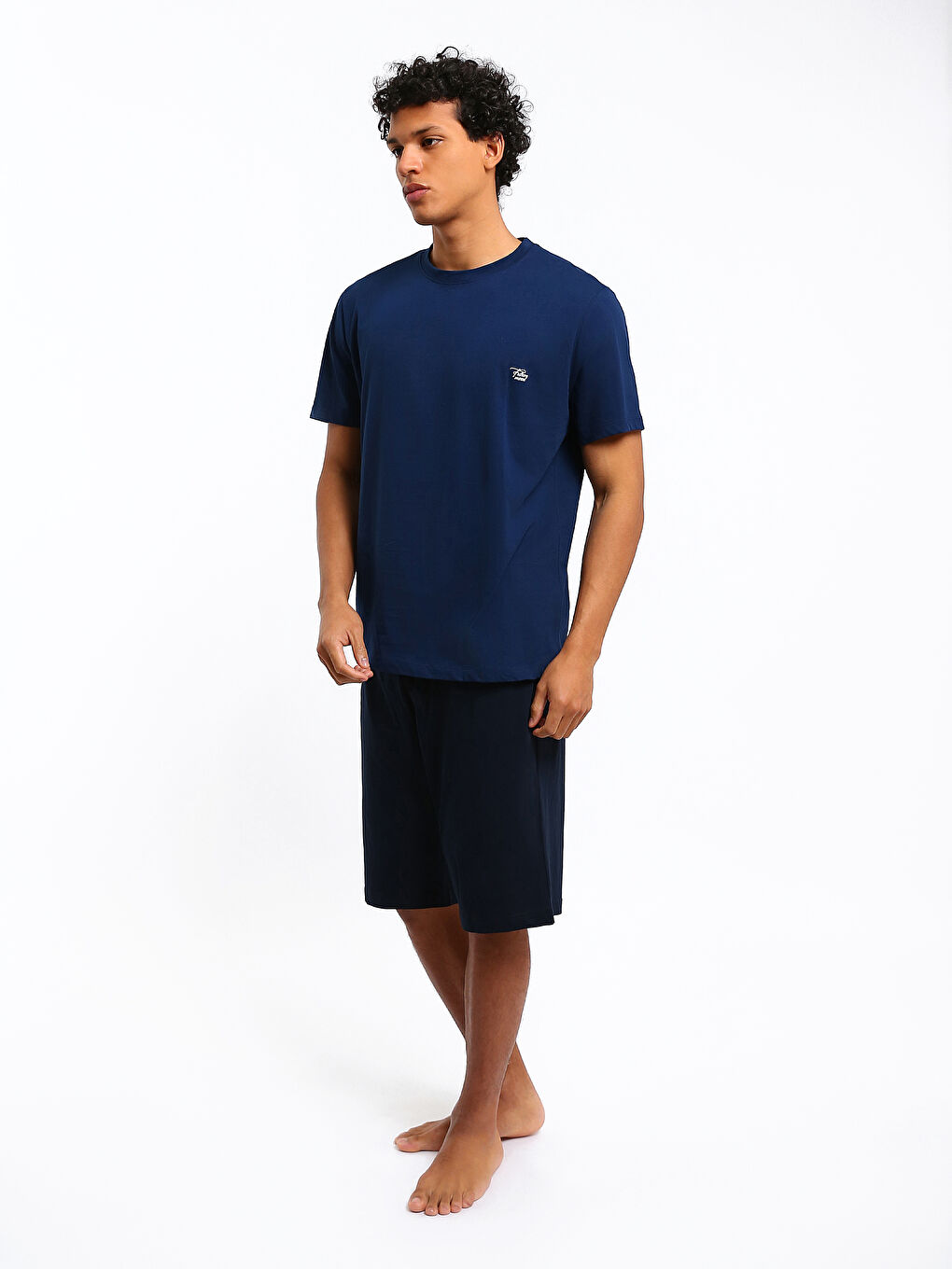 Regular Fit Men's Short Pyjama Set-3