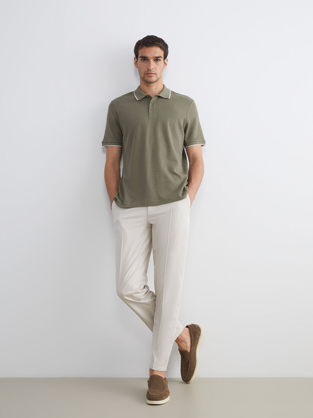 Men's Polo Neck T-Shirt-1