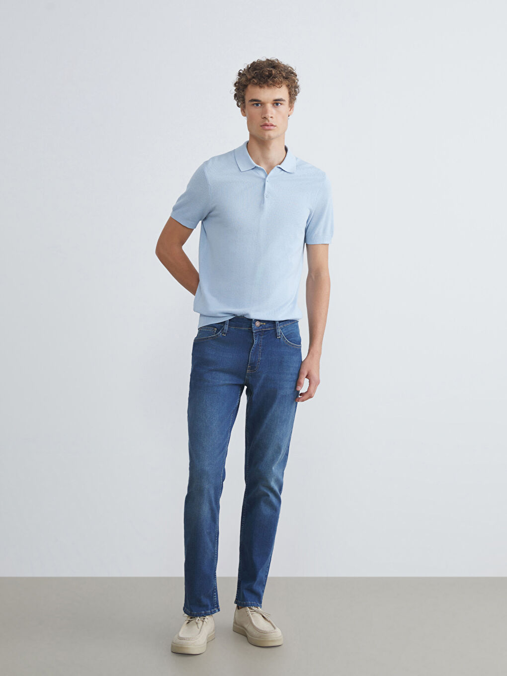 İndigo 779 Regular Fit Erkek Jean Pantolon-1