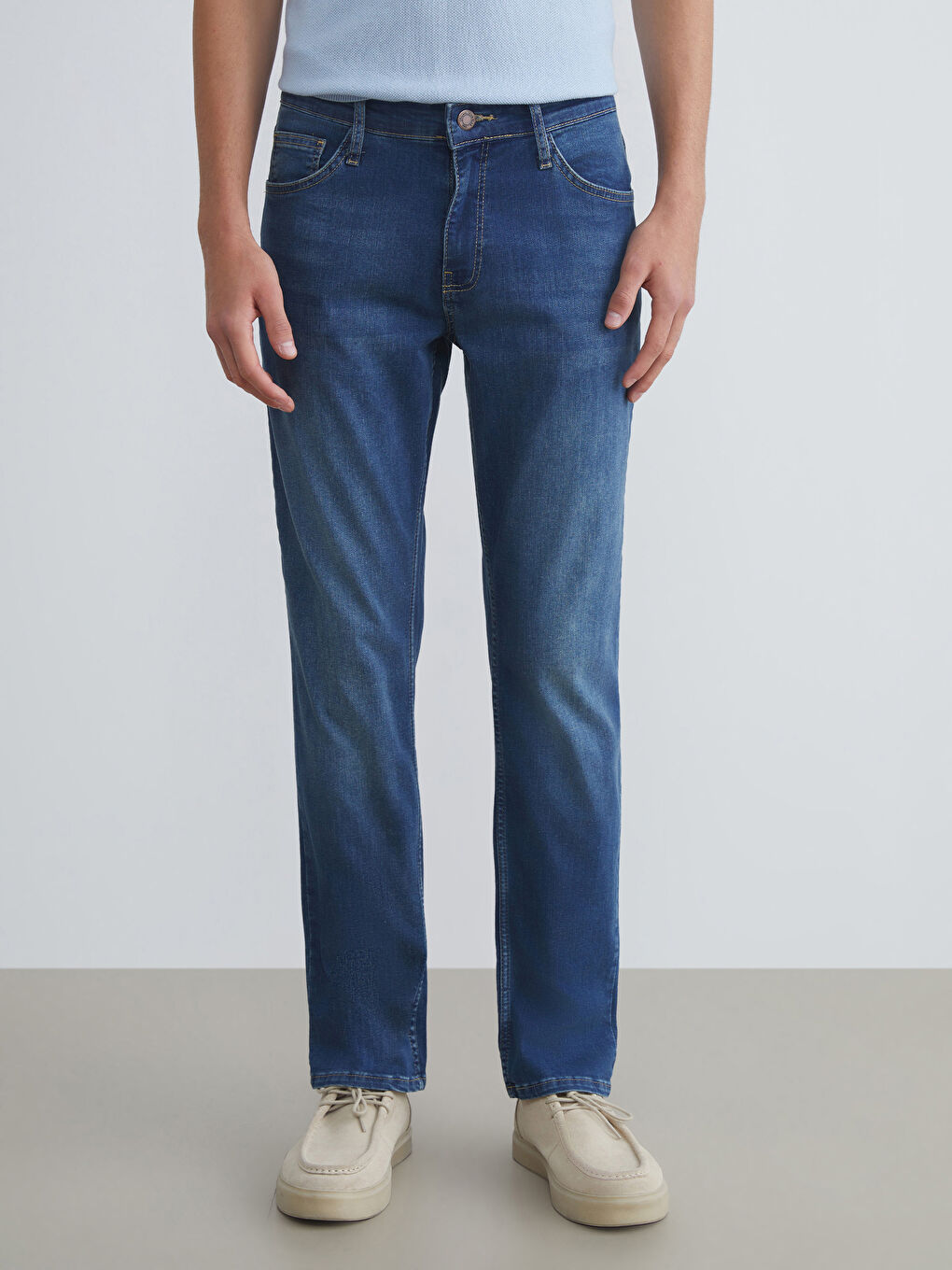 İndigo 779 Regular Fit Erkek Jean Pantolon-2