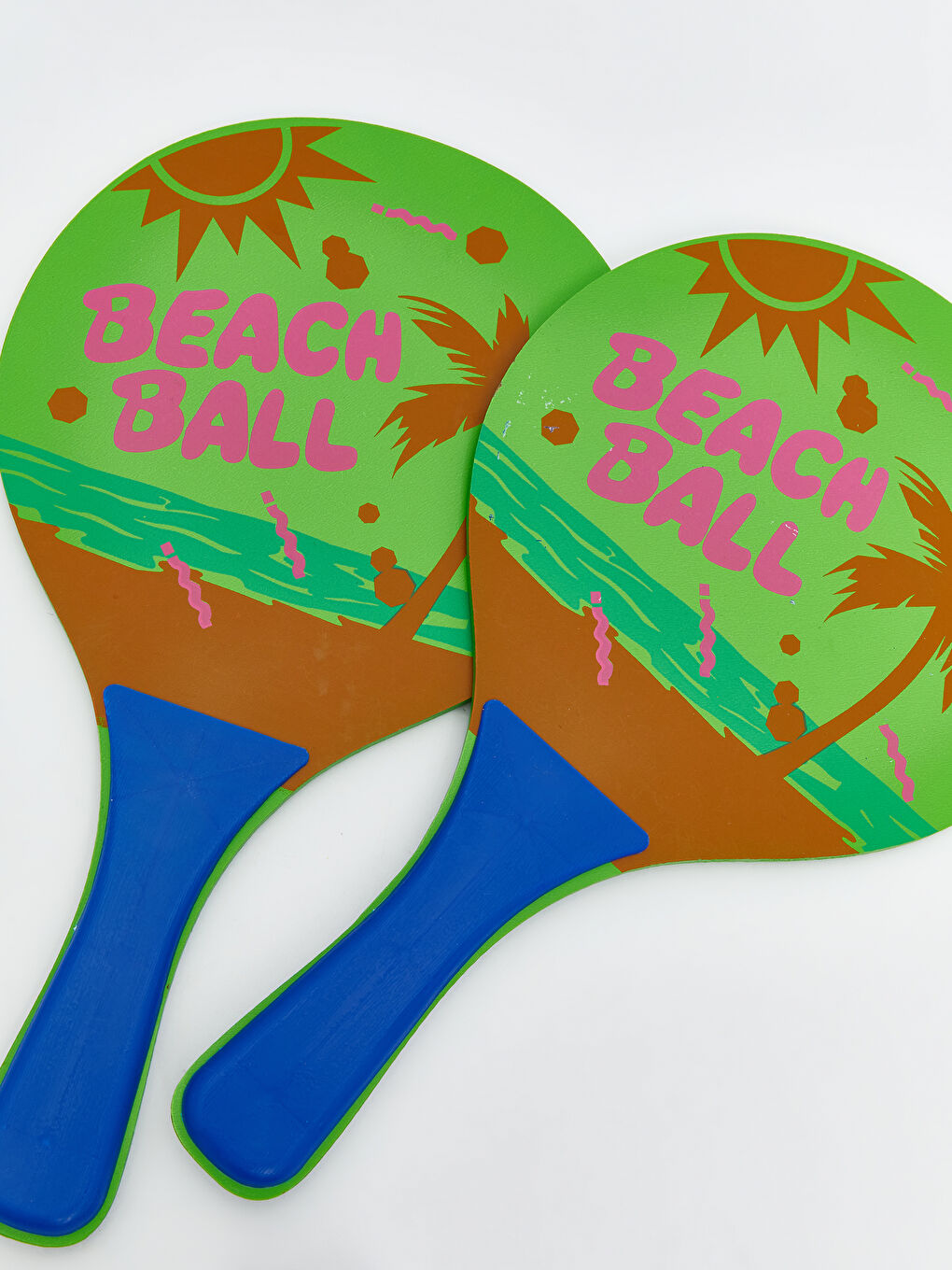 Ahşap Plaj Raketi 2'li-6