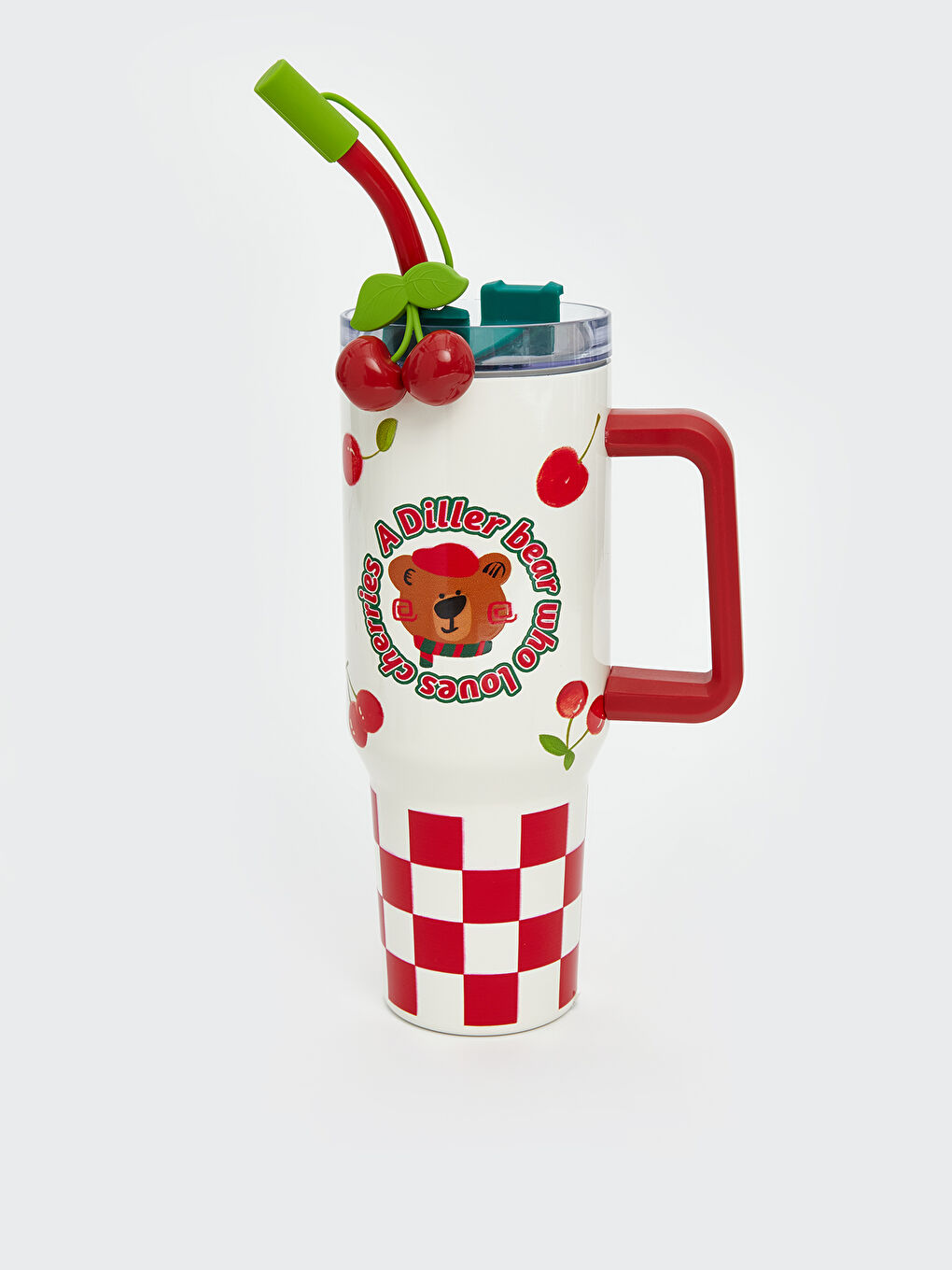 Karışık Pipetli Çocuk Suluk 630 ml