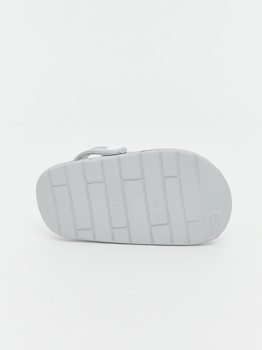 Gri Uzay Baskılı Erkek Bebek Plaj Sandaleti-3