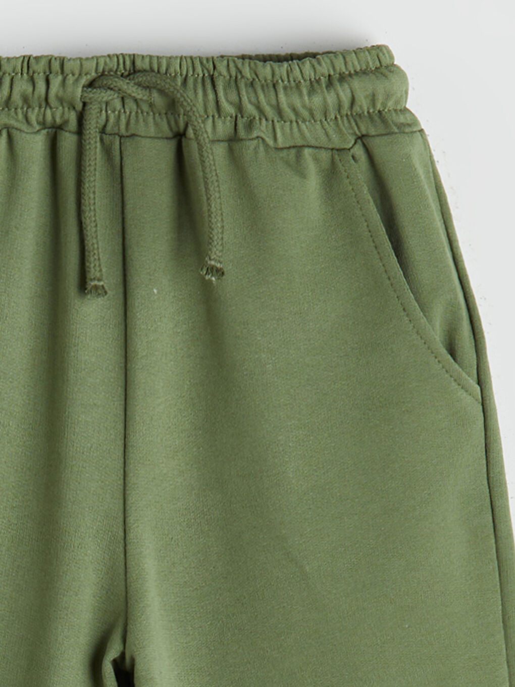 Yeşil Beli Lastikli Erkek Çocuk Kapri-2