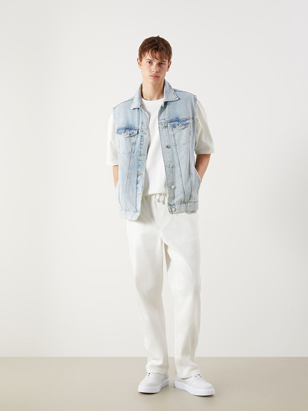 LCW Jeans Baggy Fit Men's Jeans -S5S632Z8-844
