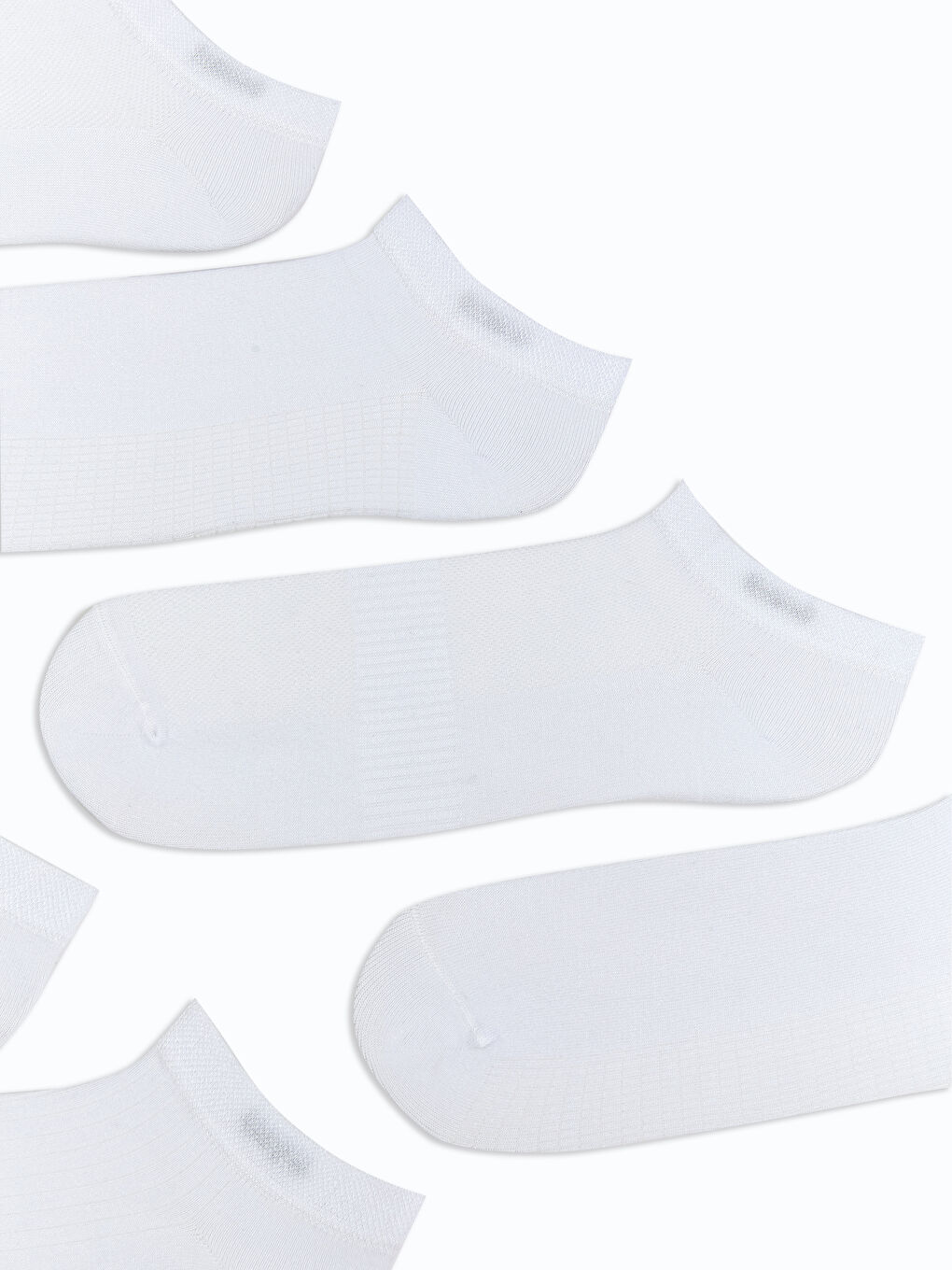 LCW ACCESSORIES Bamboo Men's Sneaker Socks 7 Pack -S5S637Z8-J5E