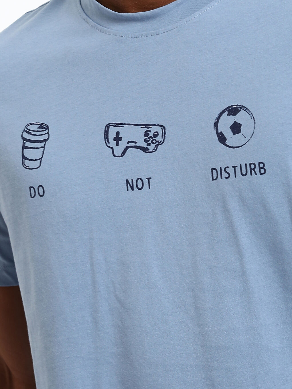 طقم بيجامة قصير عادي للرجال-2