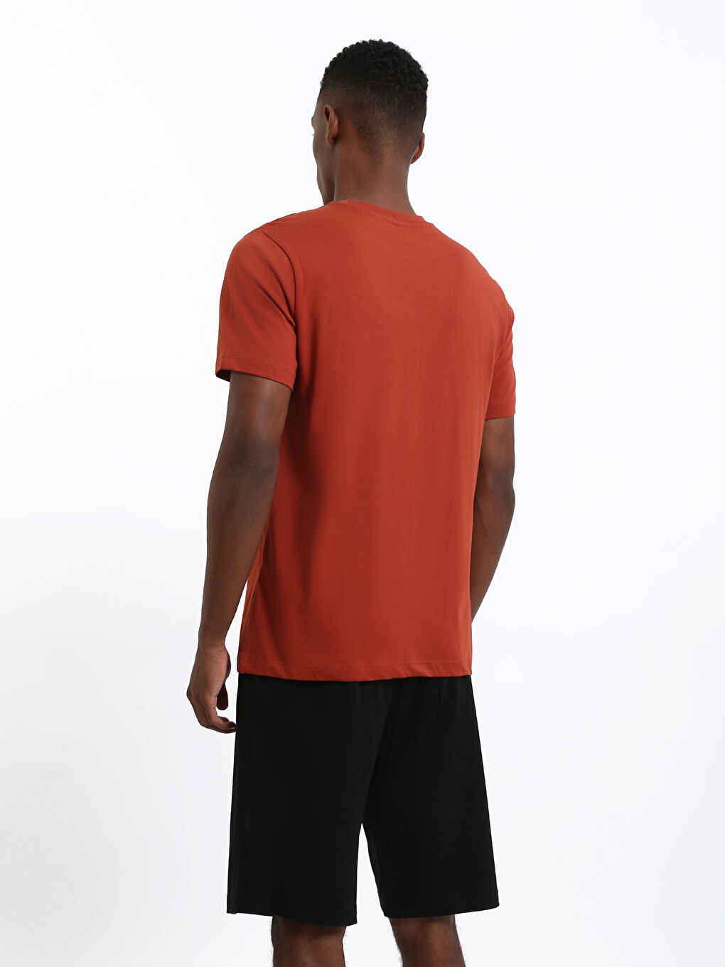 Regular Fit Men's Short Pyjama Set-4