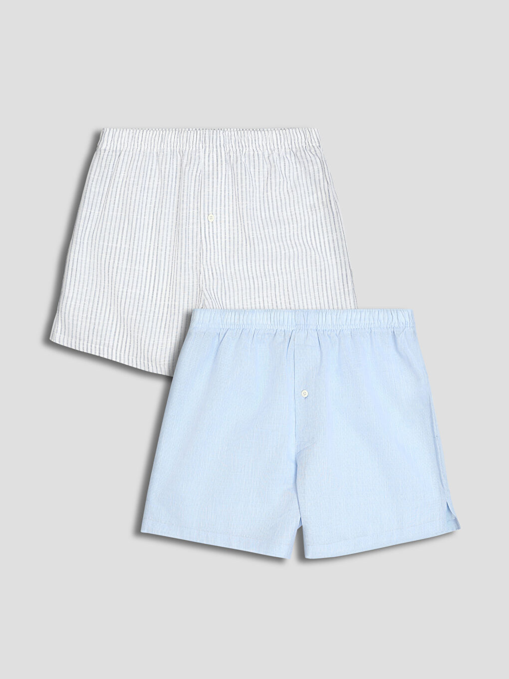 Relaxed Fit Cotton Men's Boxer 2 Pack