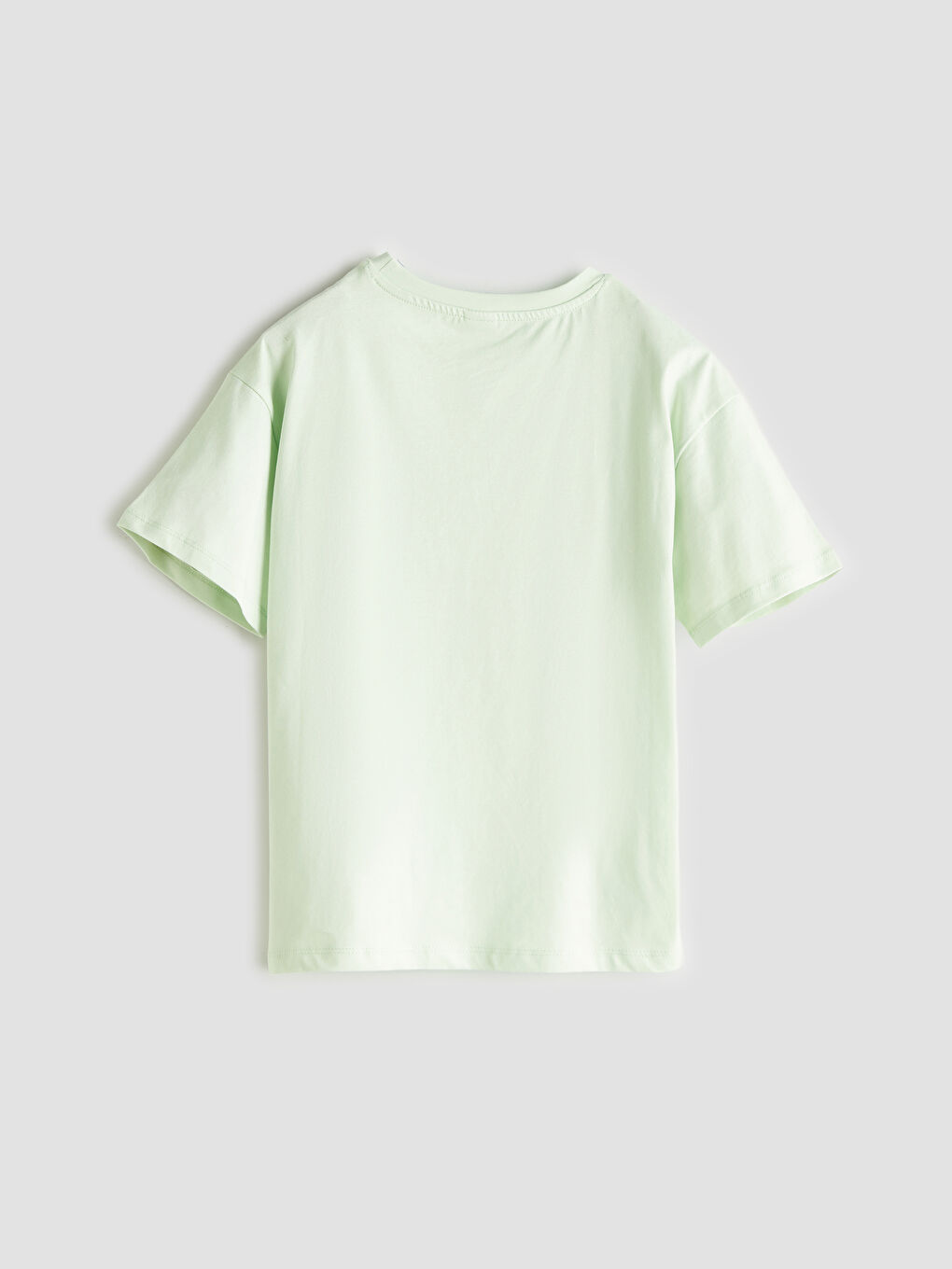 LCW Kids Crew Neck California Printed Girls' T-Shirt -S5S665Z4-FPQ