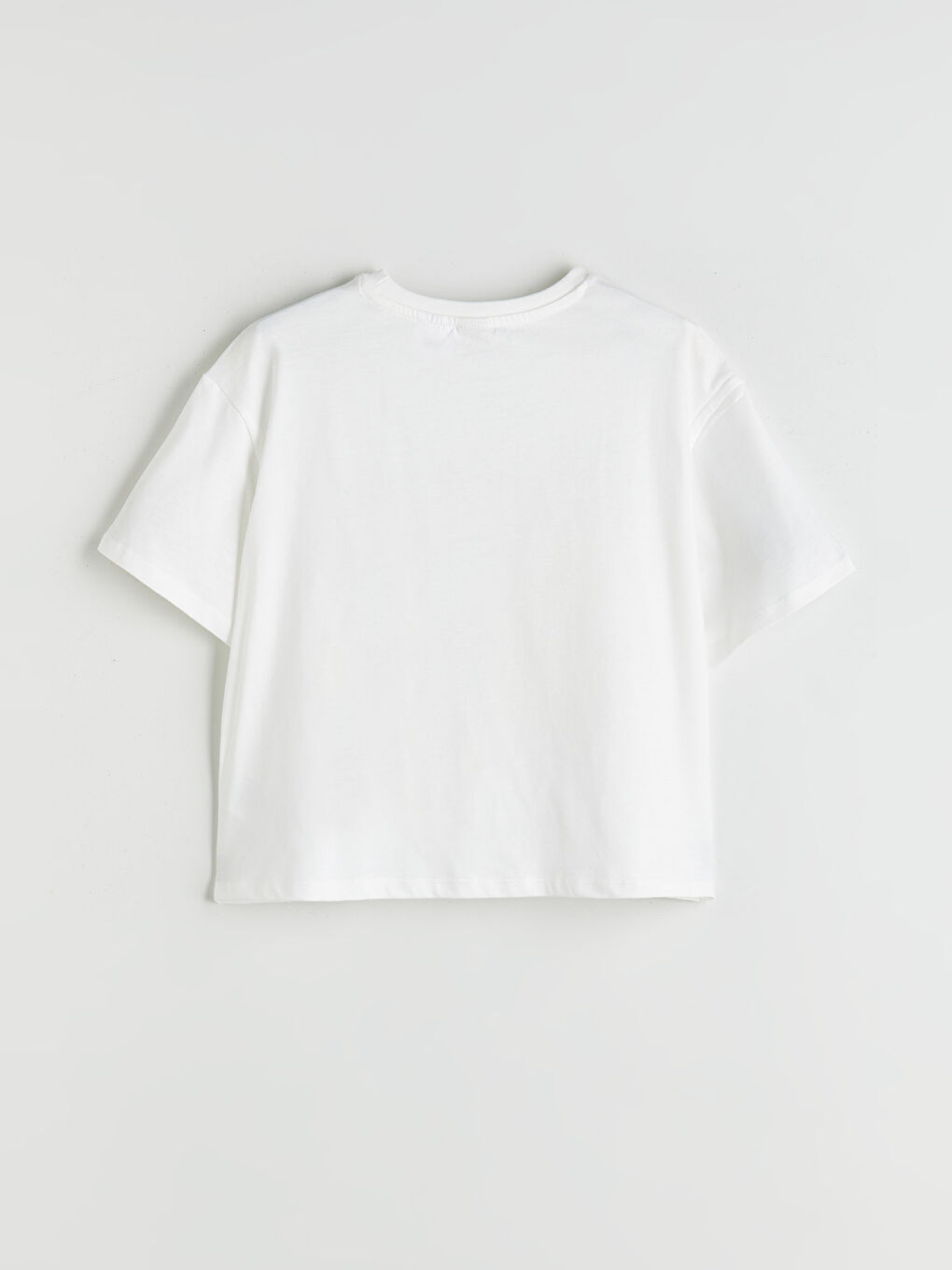 Crew Neck Pompompurin Printed Girls' T-Shirt-1