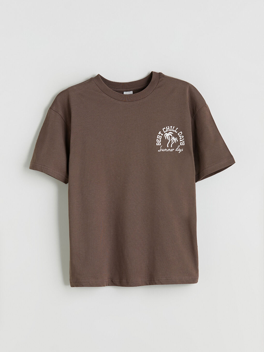 LCW Kids Crew Neck Printed Boys' T-Shirt -S5S727Z4-8HG