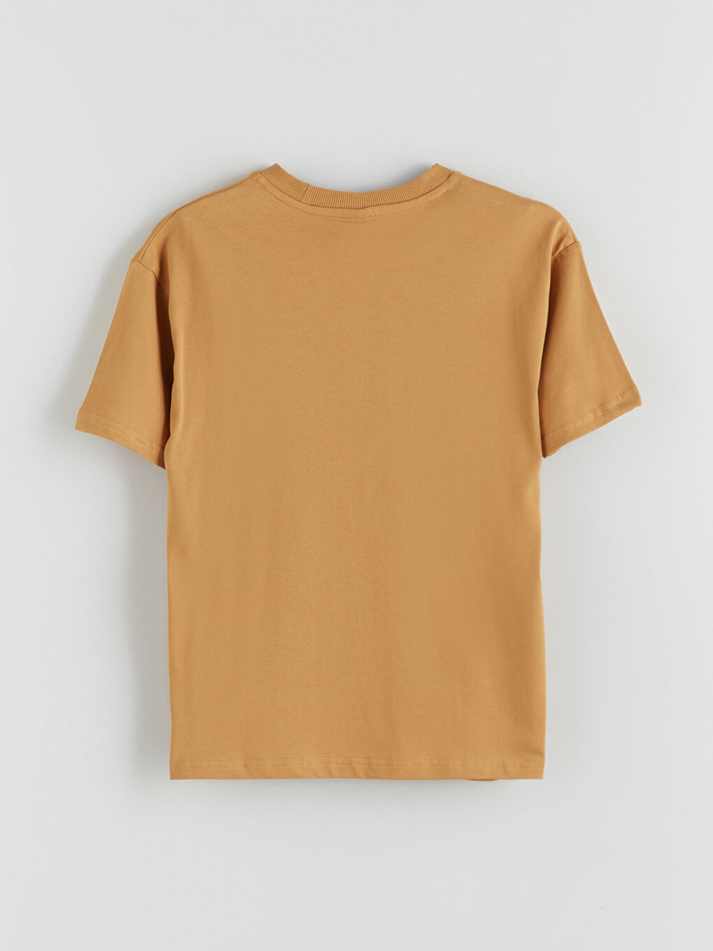 Haki Bisiklet Yaka New York Baskılı Erkek Çocuk Tişört-2