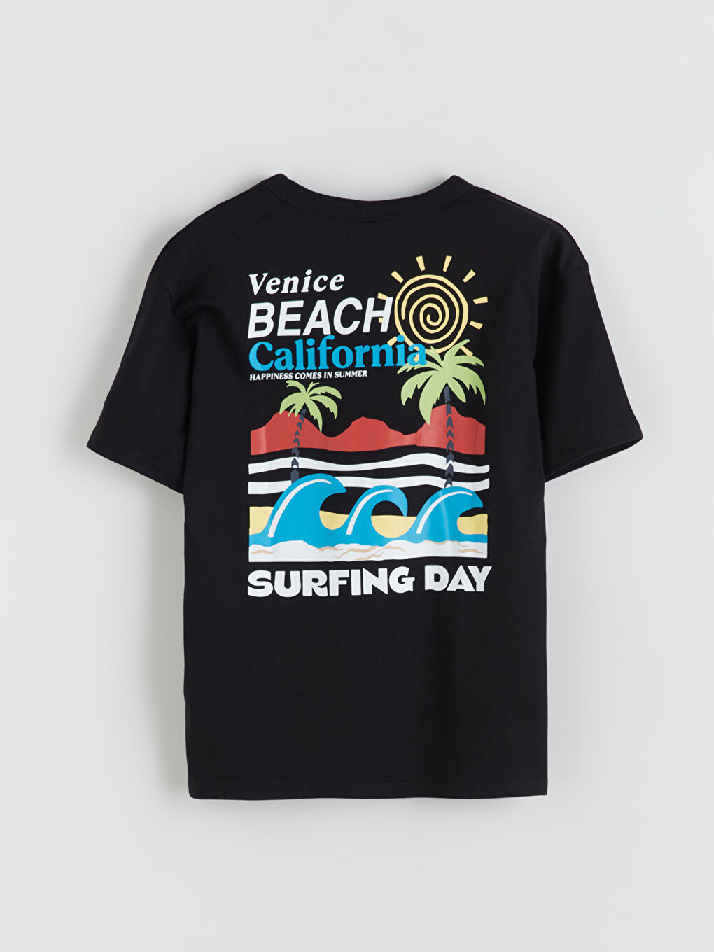 LCW Kids Crew Neck Boys' T-Shirt -S5S732Z4-CVL