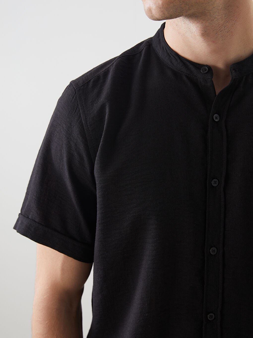LCW Vision Regular Fit Short Sleeve Men's Shirt -W5K320Z8-CVL