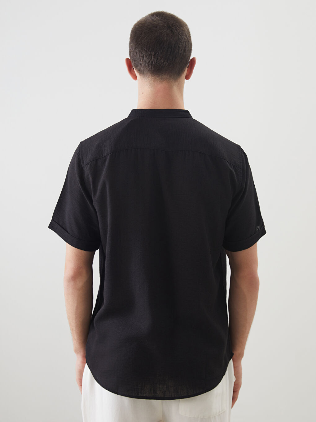 LCW Vision Regular Fit Short Sleeve Men's Shirt -W5K320Z8-CVL