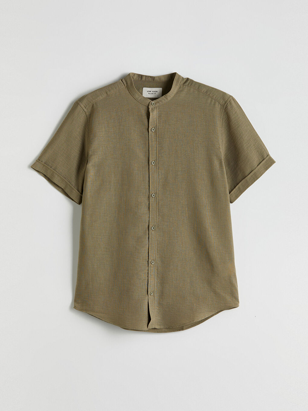 LCW Vision Regular Fit Short Sleeve Men's Shirt -W5K320Z8-HDJ