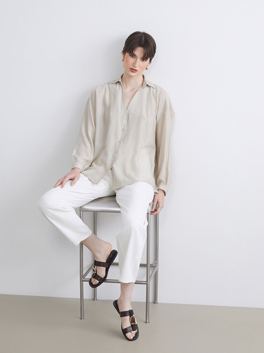 Soulife Woman BEIGE Shirt -S5S764Z8-D6H