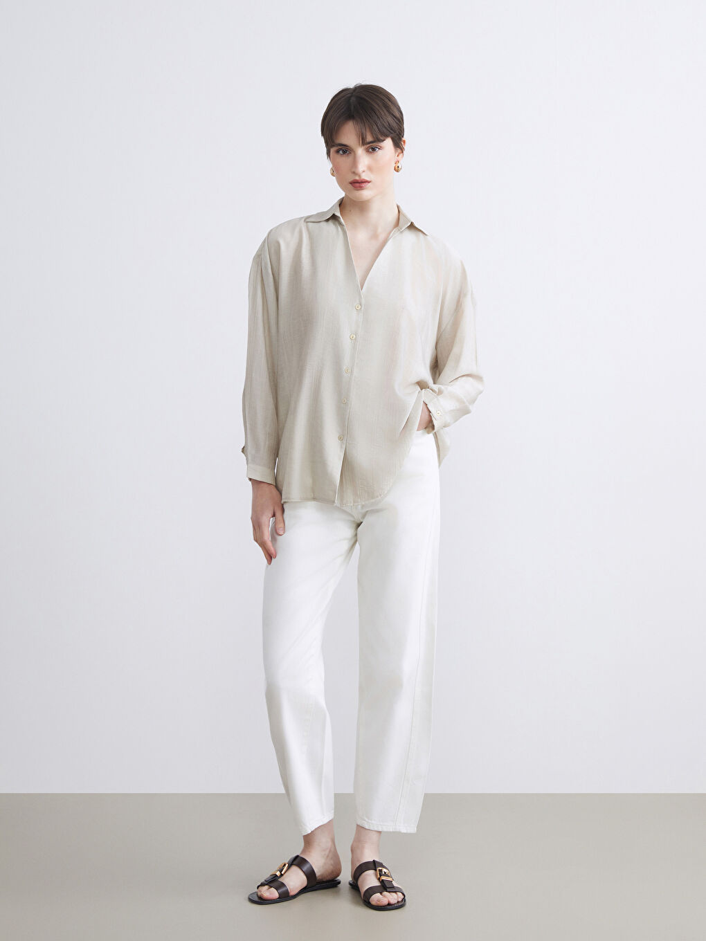 Soulife Woman BEIGE Shirt -S5S764Z8-D6H