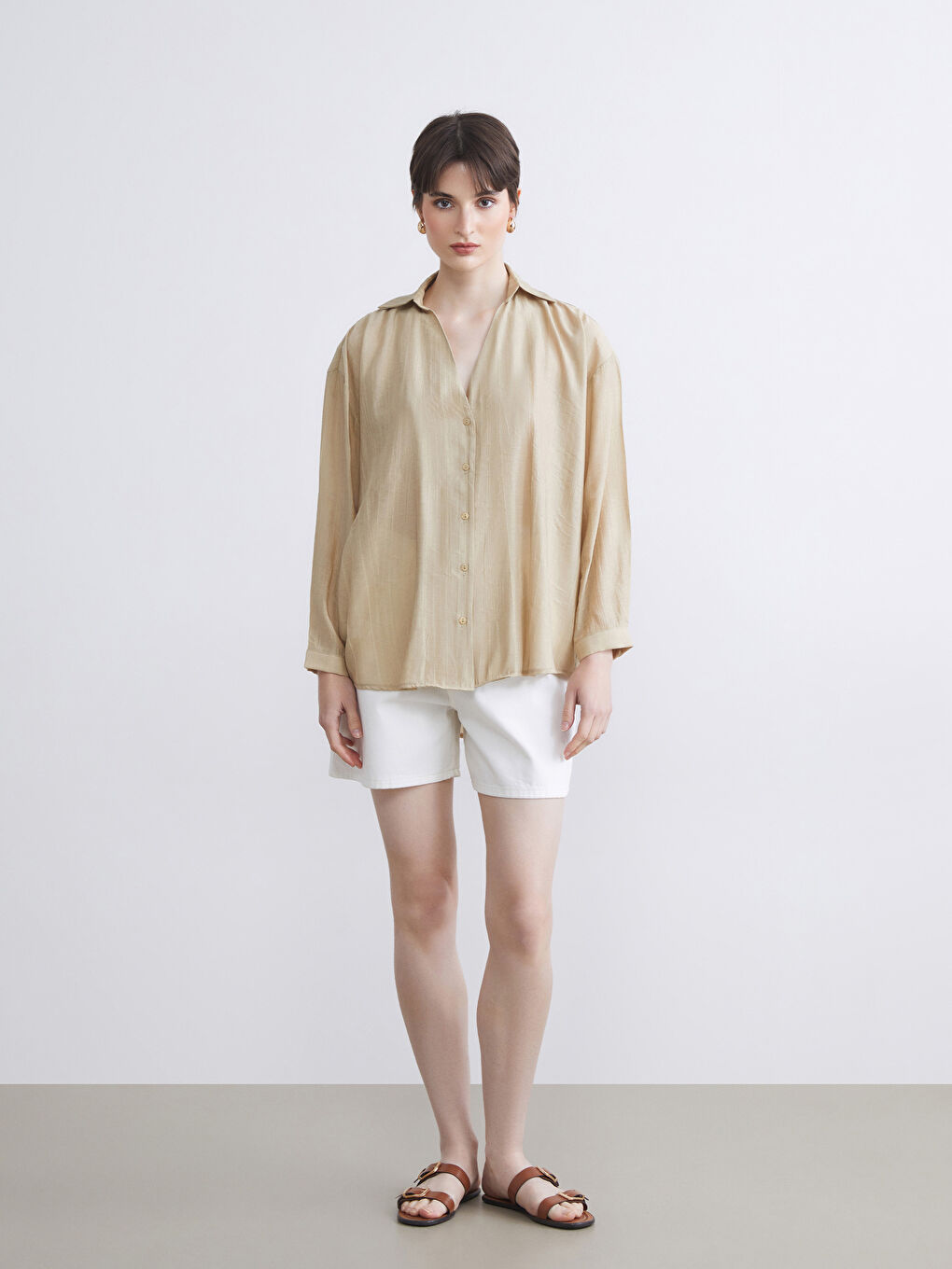 Soulife Woman GREEN Shirt -S5S764Z8-EW6