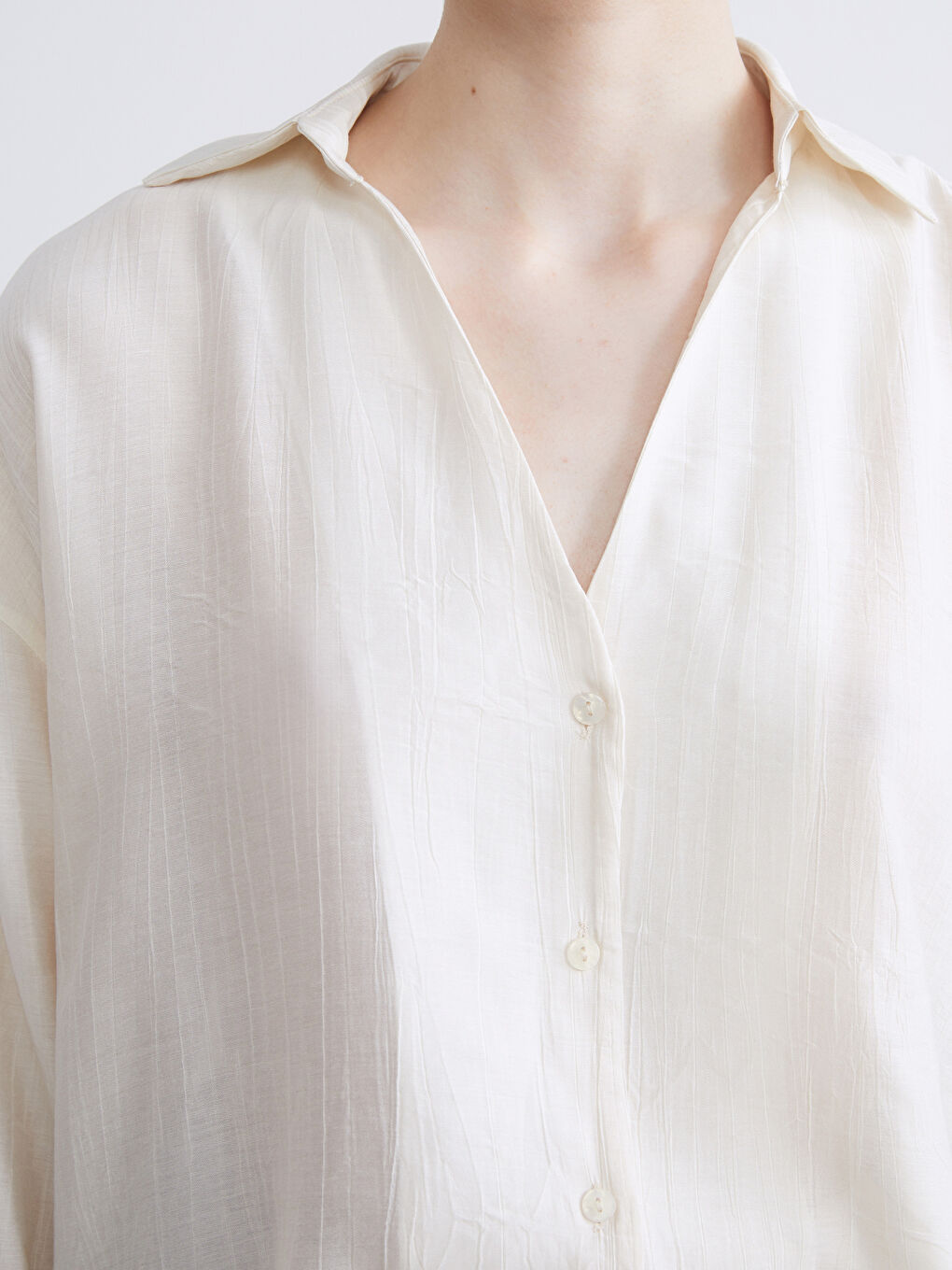 Soulife Woman ECRU Shirt -S5S764Z8-FDU