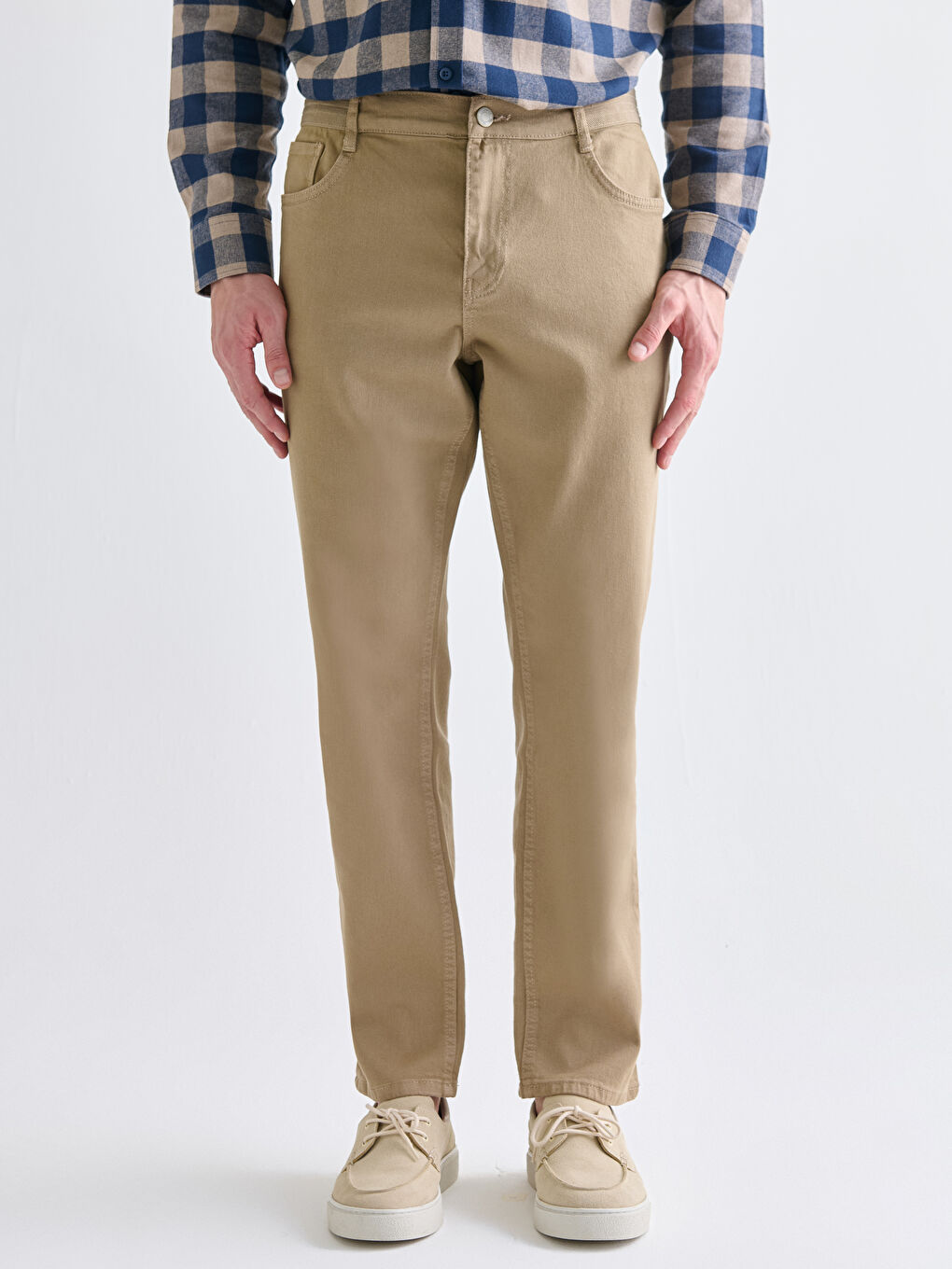 Bej 779 Regular Fit Erkek Jean Pantolon-1