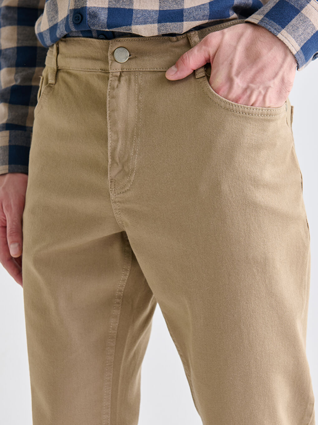 Bej 779 Regular Fit Erkek Jean Pantolon-2