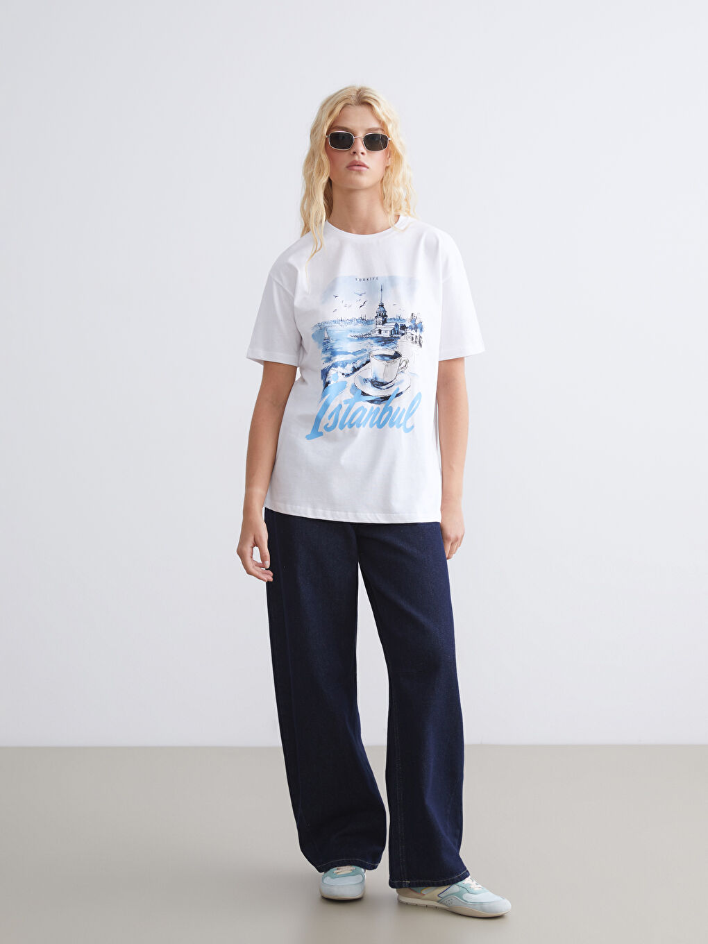 XSIDE Woman WHITE T-Shirt -S5S769Z8-Q6K