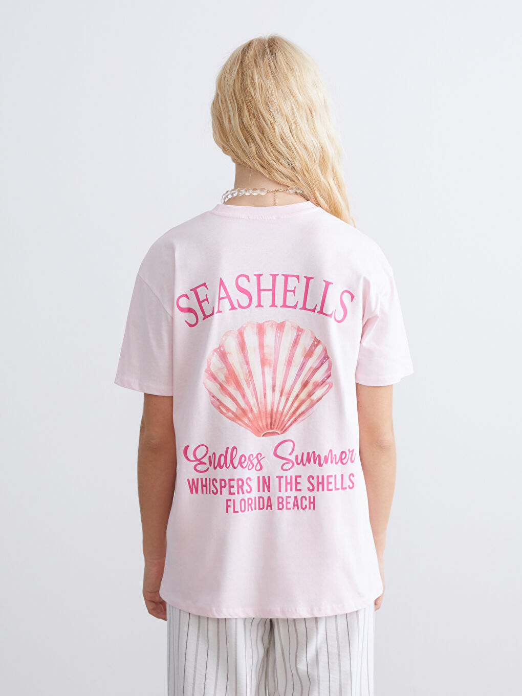 XSIDE Crew Neck Printed Women's T-Shirt -S5S774Z8-YFZ