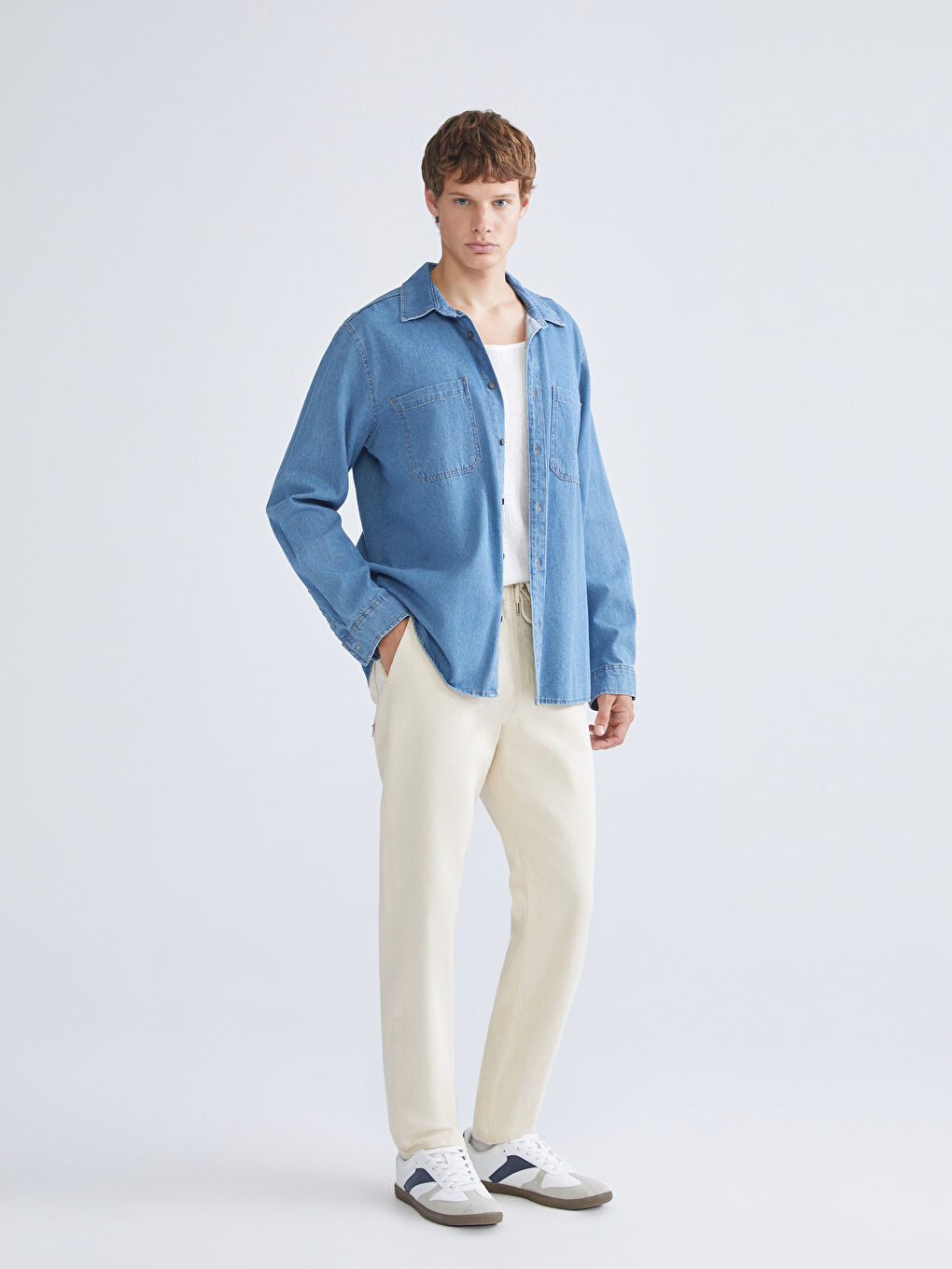 LCW Jeans Loose Fit Men's Jeans -S5S795Z8-DBD