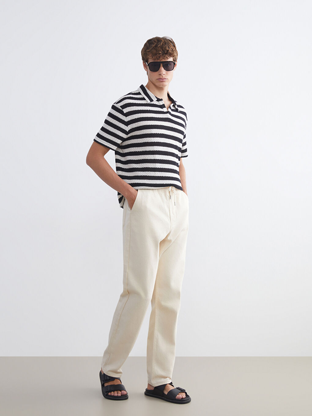 LCW Jeans Loose Fit Men's Jeans -S5S797Z8-DBD