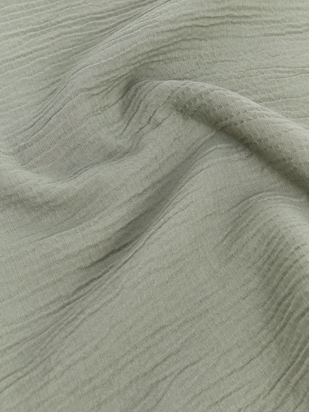 Yeşil Basic Vual Kadın Şal-2