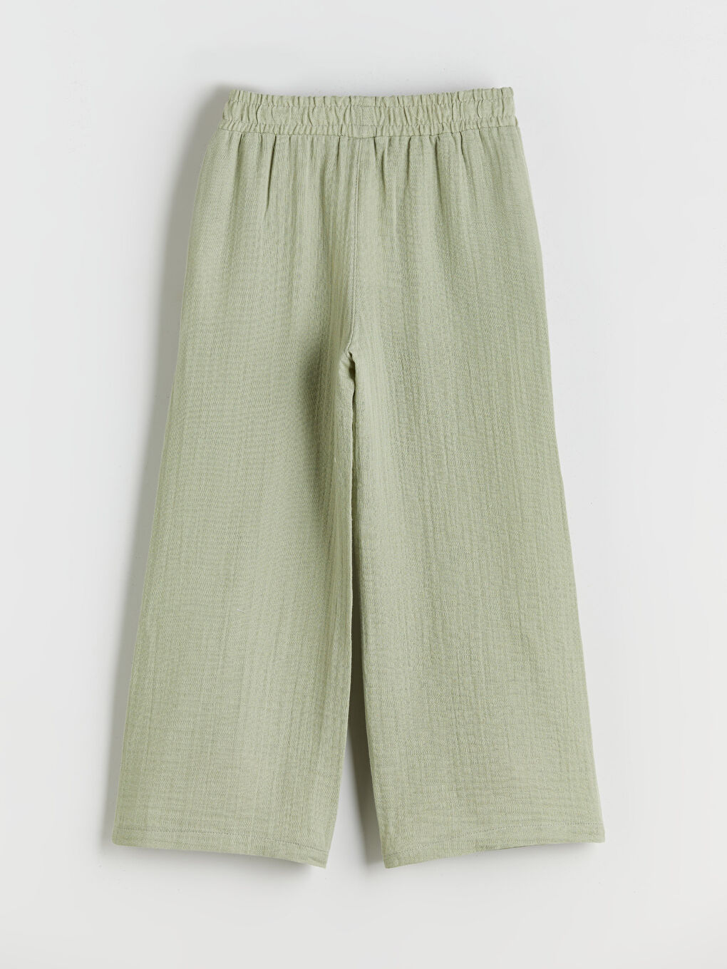 LCW Kids Elasticated Waist Muslin Girls' Trousers -S5S836Z4-YUA