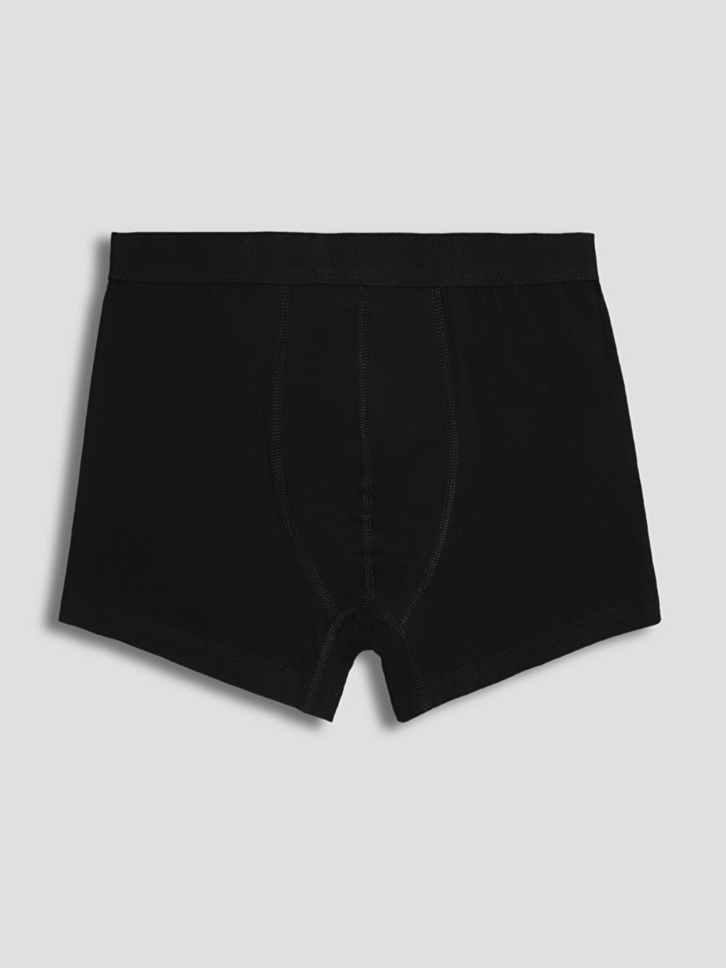 سراويل بوكسر قطن مطاطي بقصة عادية للرجال - ٣ قطع-5