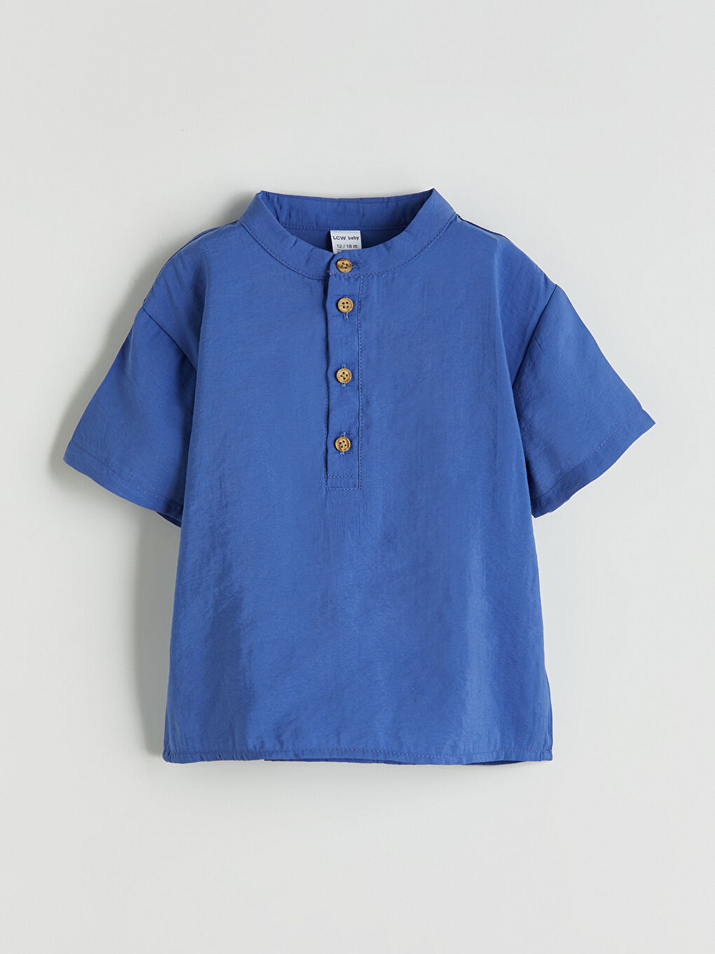 LCW baby Grandad Collar Baby Boys' Shirt and Shorts 2 Pack -S5S843Z1-LVX