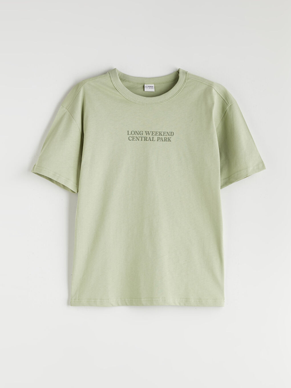 LCW Kids Crew Neck Boys' T-Shirt and Shorts -S5S859Z4-FHV