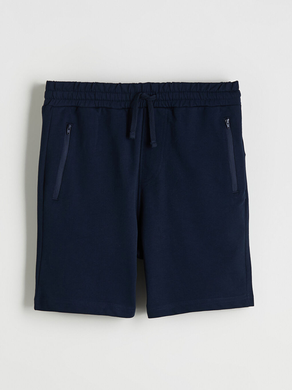 Lacivert Standart Kalıp Erkek Şort-4